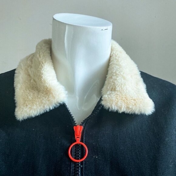 Puma X Sophia Webster Faux Fur Lined Bomber Jacket  S - Picture 4 of 11